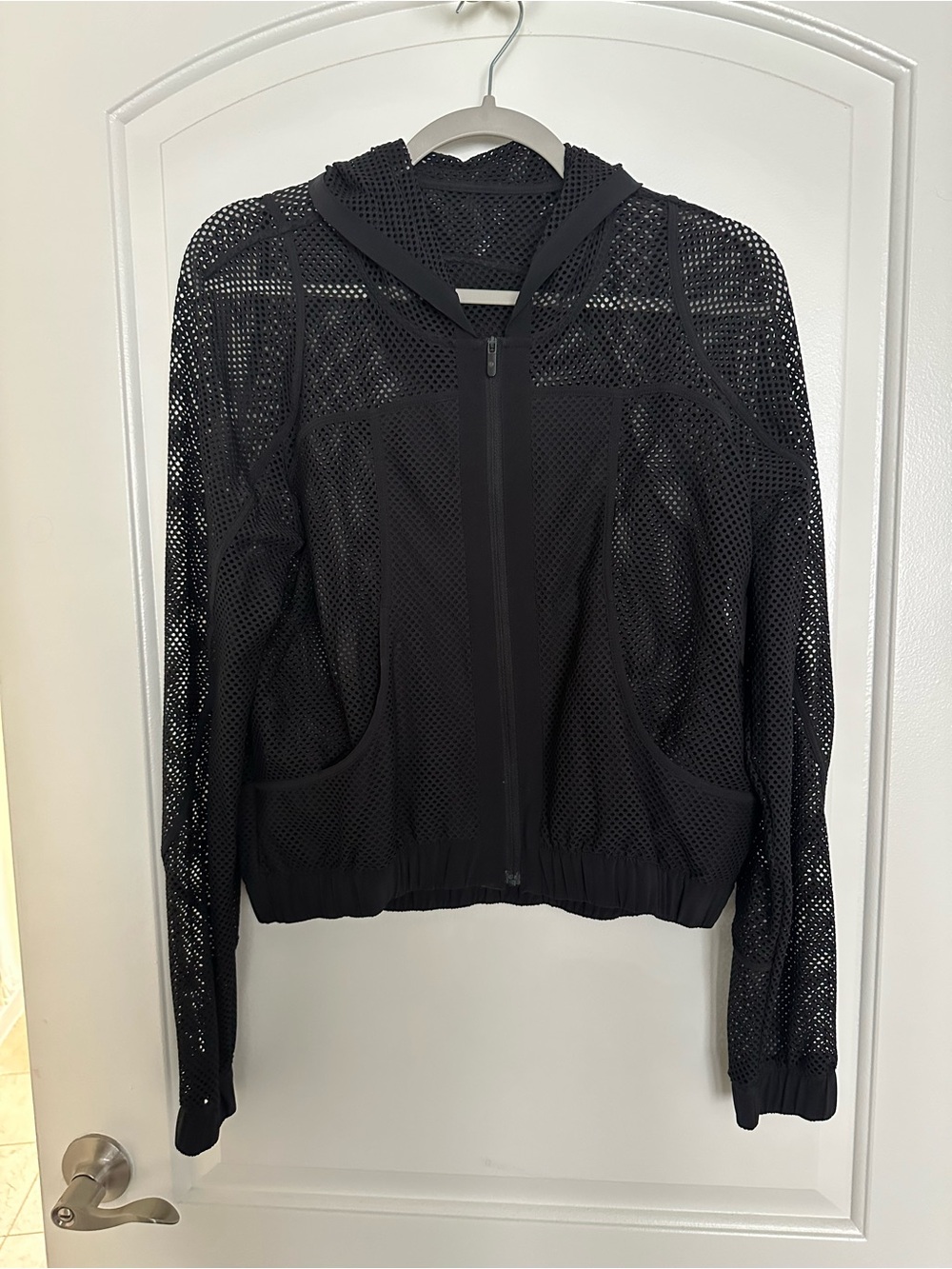 Lululemon mesh zip up hoodie